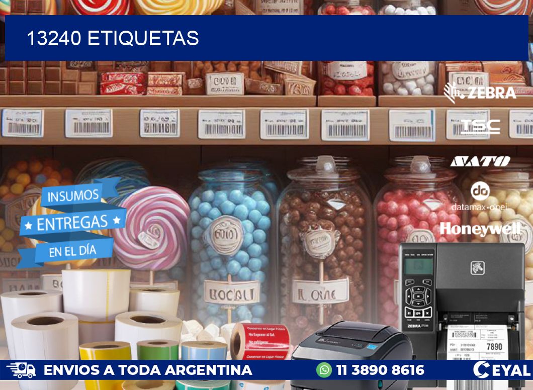 13240 ETIQUETAS
