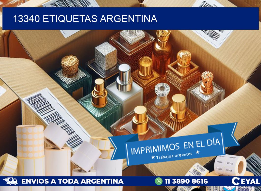 13340 ETIQUETAS ARGENTINA