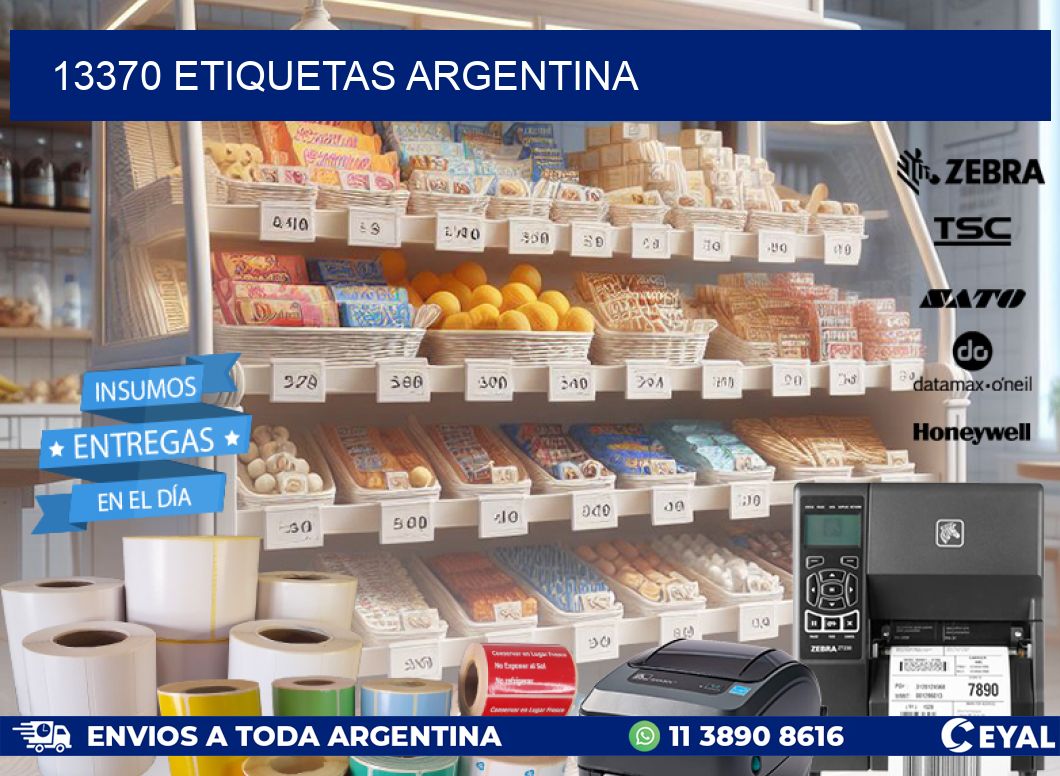 13370 ETIQUETAS ARGENTINA