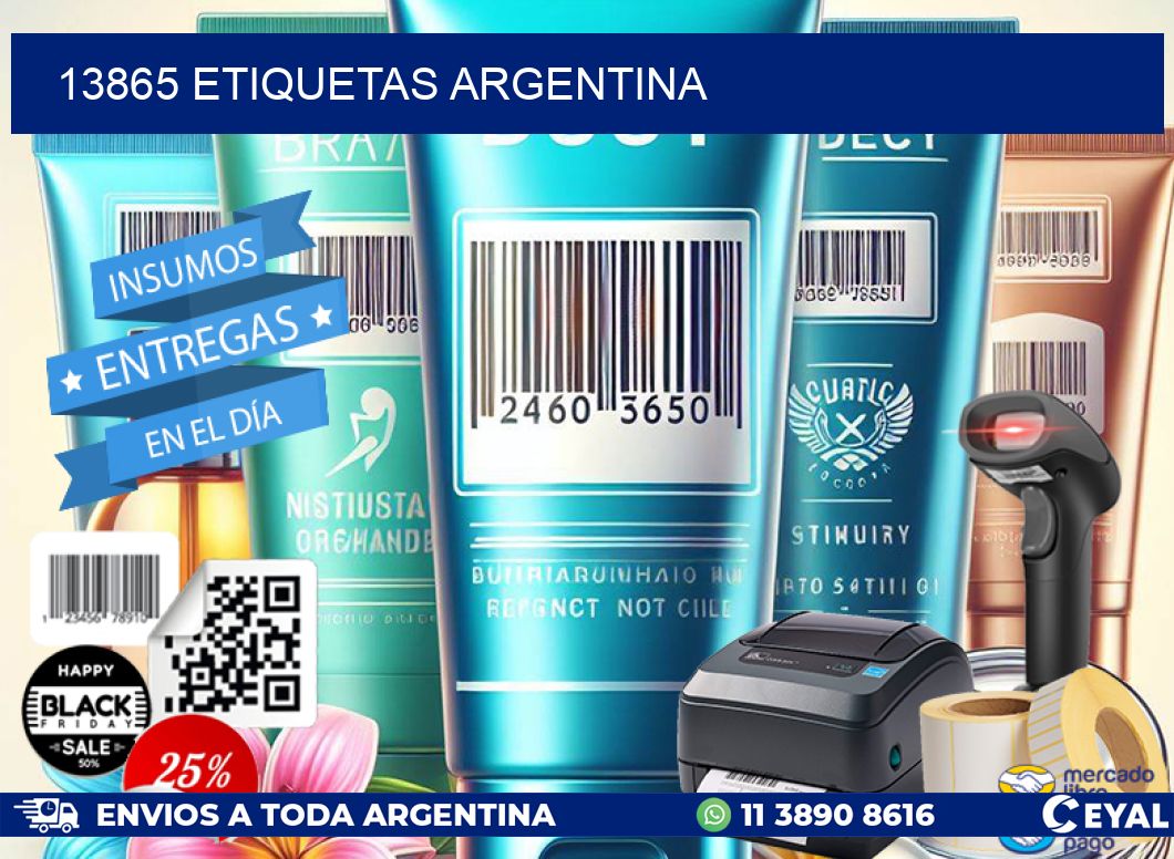 13865 ETIQUETAS ARGENTINA