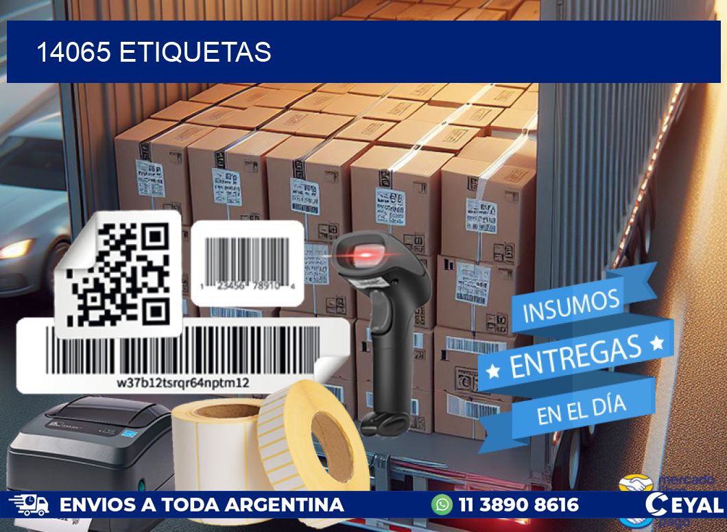 14065 ETIQUETAS