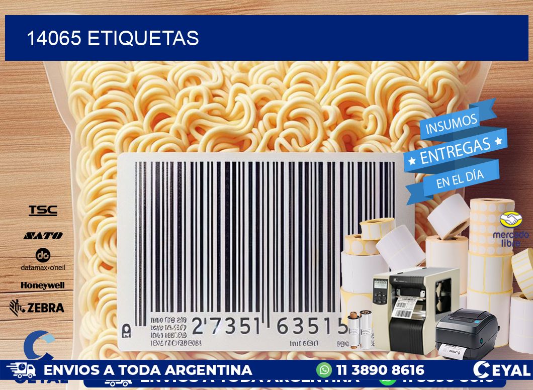 14065 ETIQUETAS