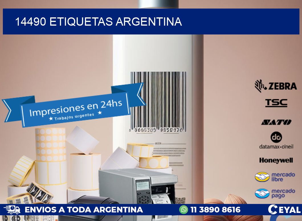 14490 ETIQUETAS ARGENTINA