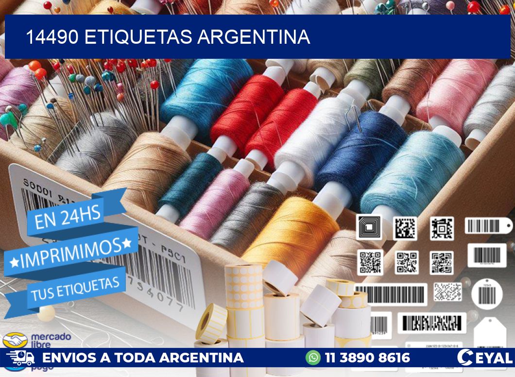 14490 ETIQUETAS ARGENTINA