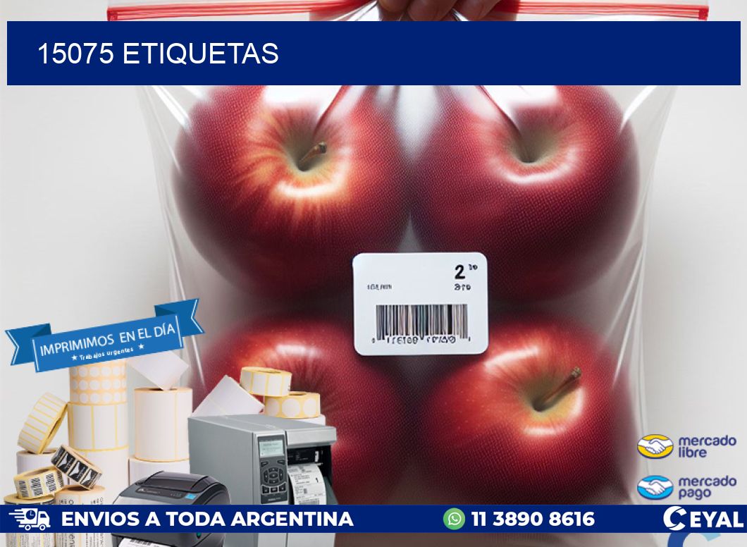 15075 ETIQUETAS