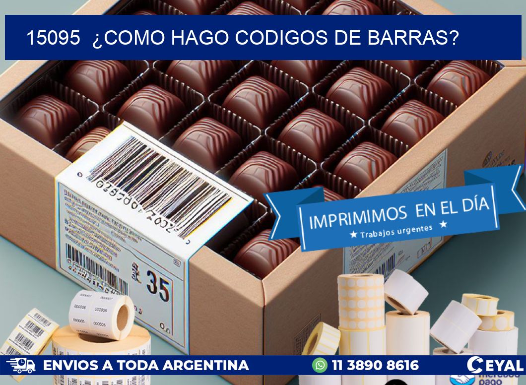 15095  ¿COMO HAGO CODIGOS DE BARRAS?