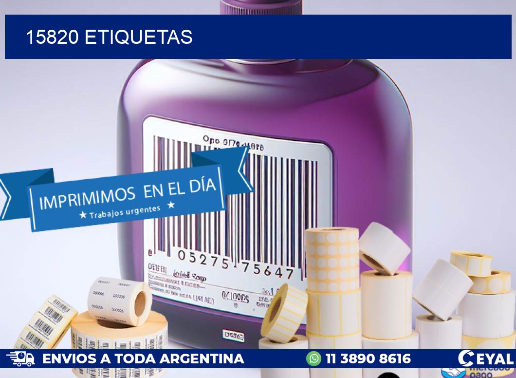 15820 ETIQUETAS