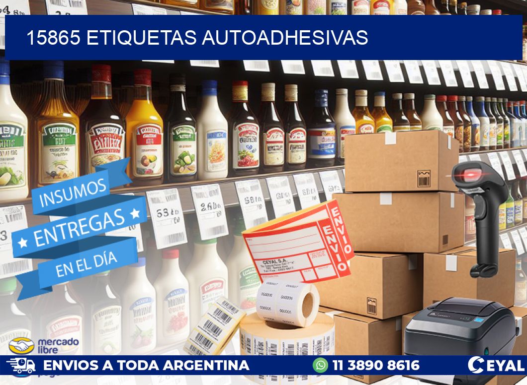 15865 ETIQUETAS AUTOADHESIVAS