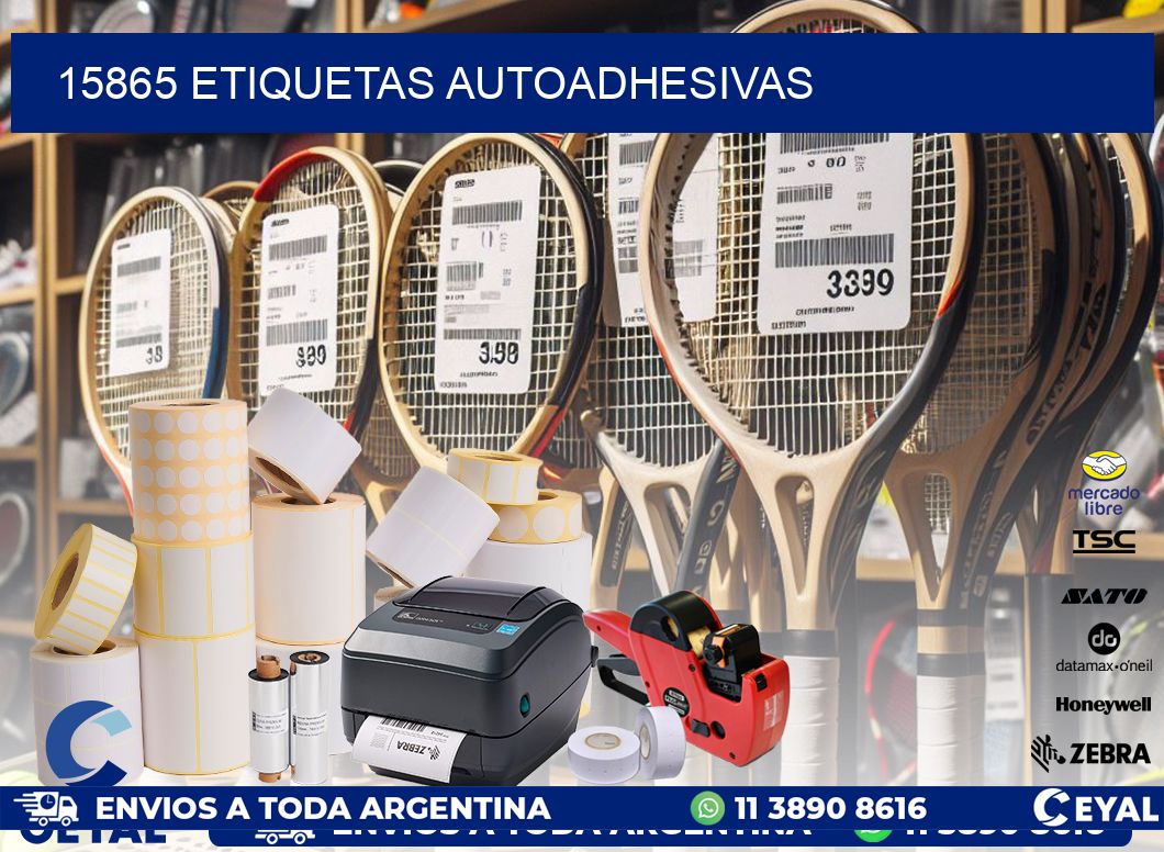 15865 ETIQUETAS AUTOADHESIVAS