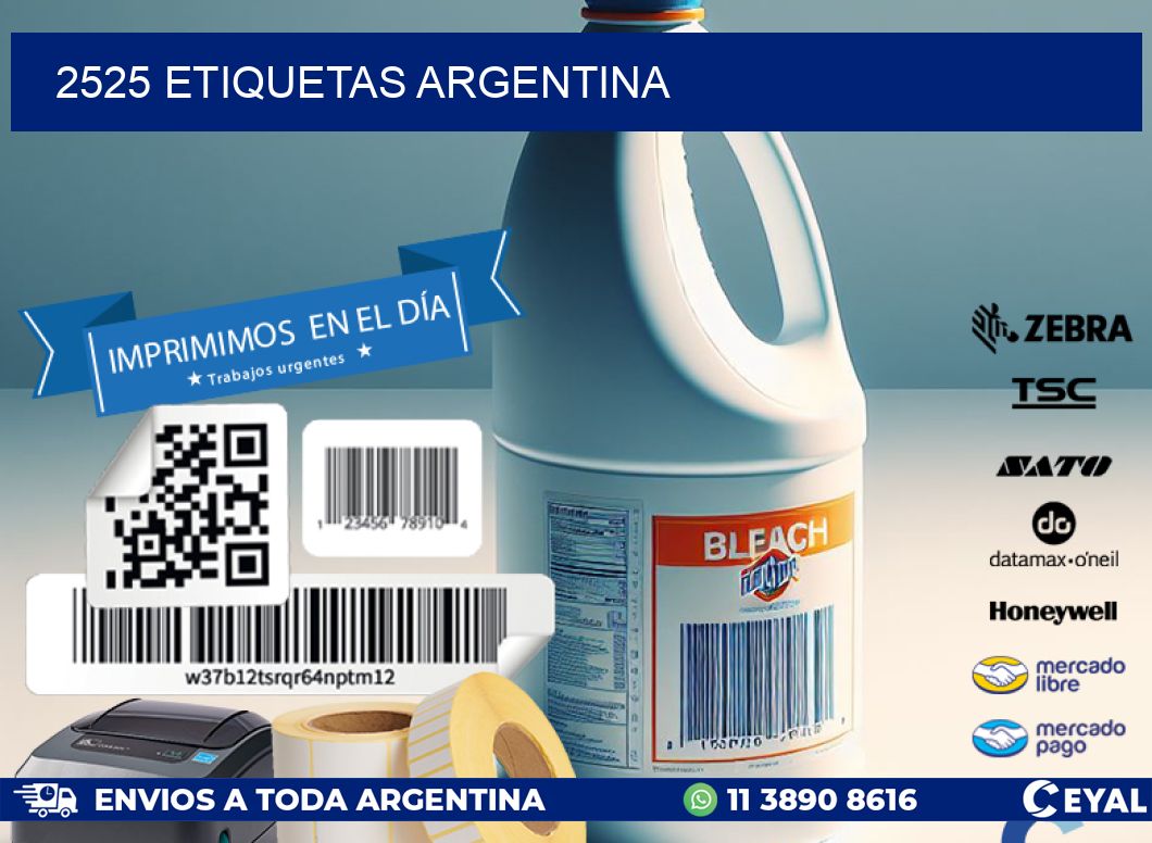 2525 ETIQUETAS ARGENTINA