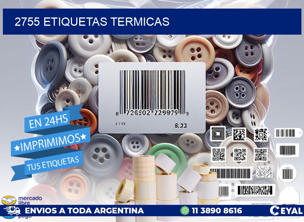 2755 ETIQUETAS TERMICAS