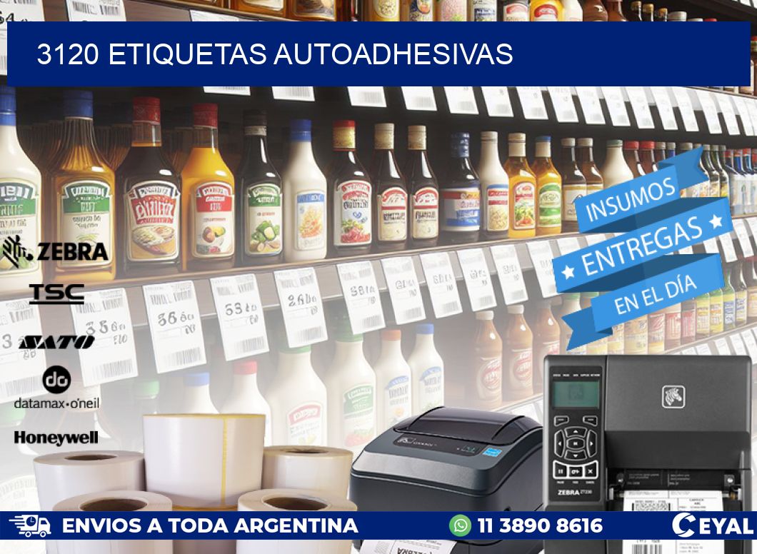 3120 ETIQUETAS AUTOADHESIVAS