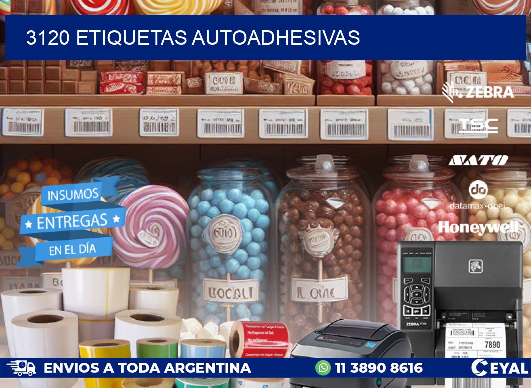 3120 ETIQUETAS AUTOADHESIVAS