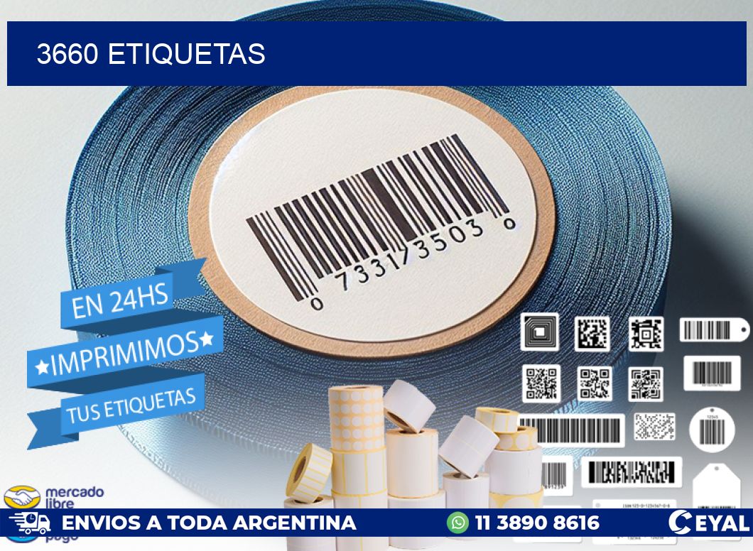 3660 ETIQUETAS