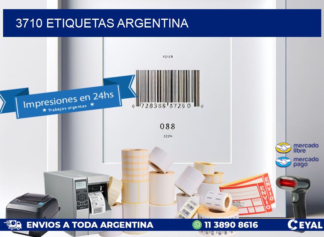 3710 ETIQUETAS ARGENTINA