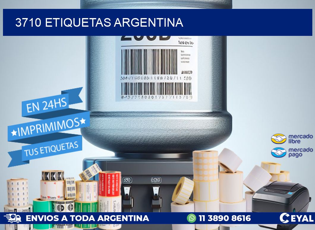 3710 ETIQUETAS ARGENTINA