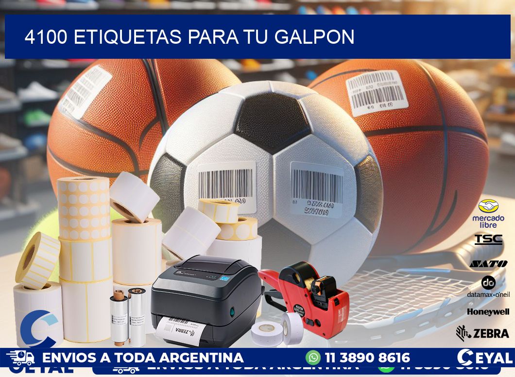4100 ETIQUETAS PARA TU GALPON
