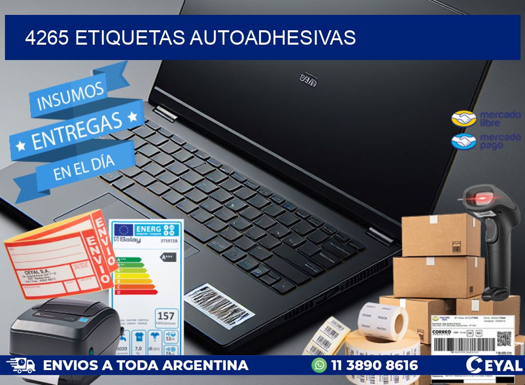 4265 ETIQUETAS AUTOADHESIVAS