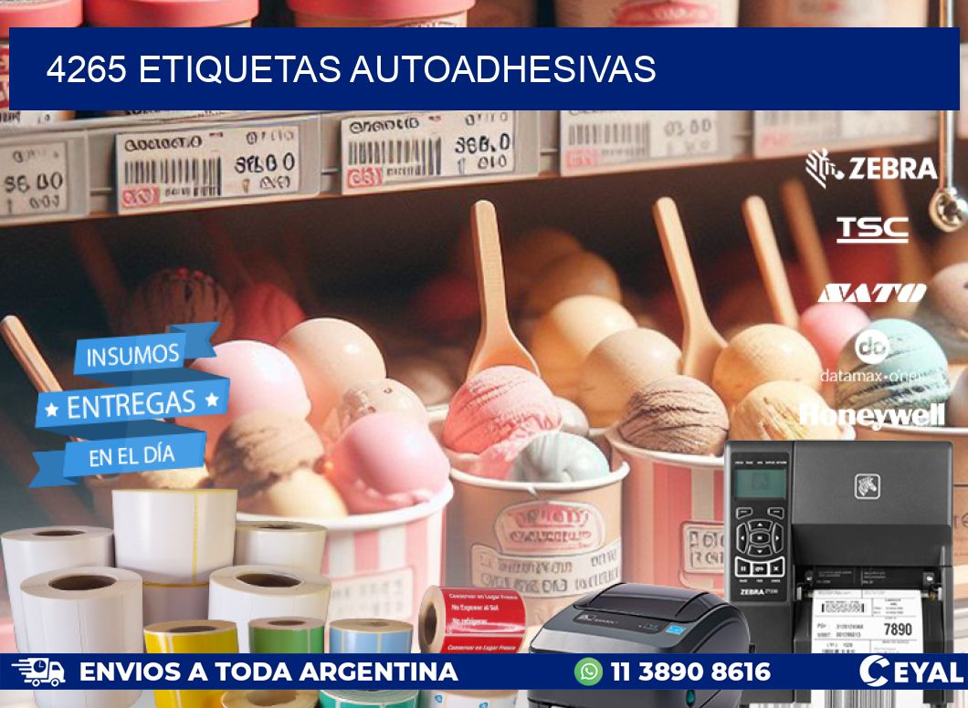 4265 ETIQUETAS AUTOADHESIVAS