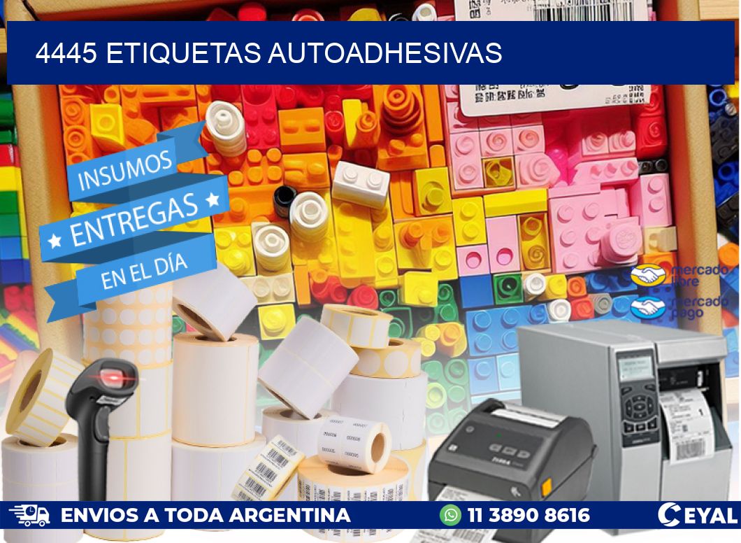 4445 ETIQUETAS AUTOADHESIVAS