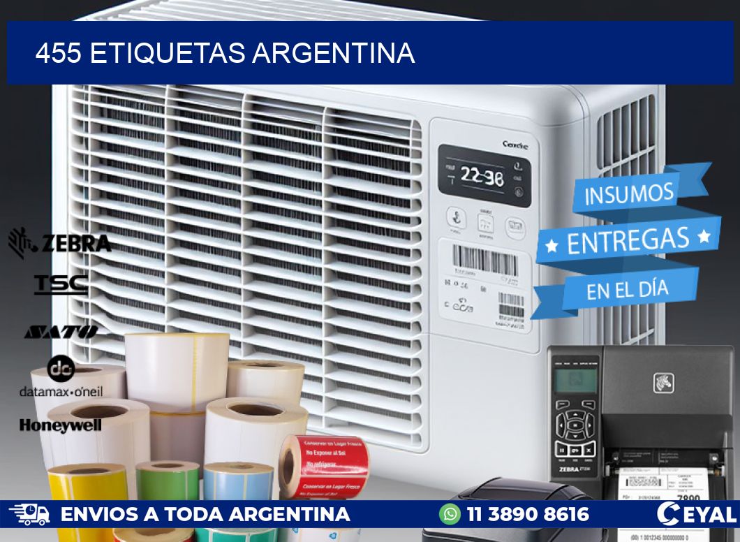 455 ETIQUETAS ARGENTINA