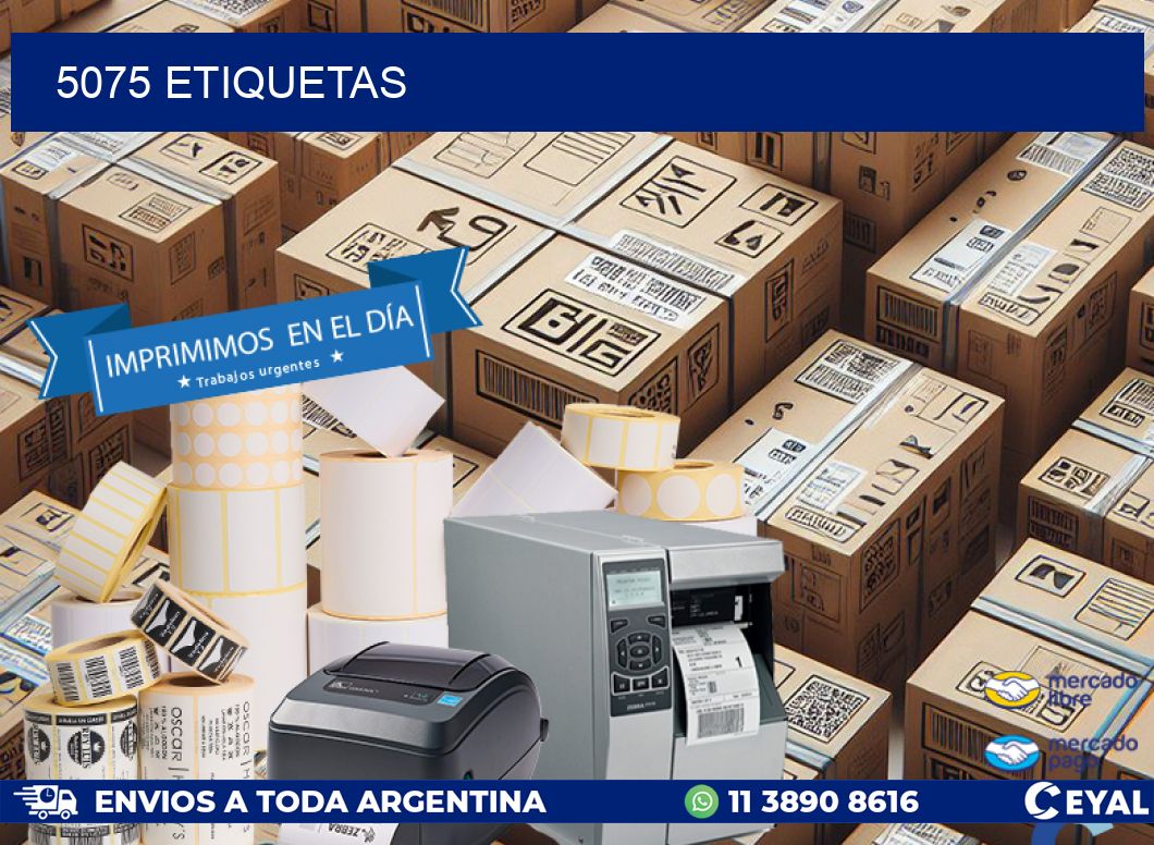 5075 ETIQUETAS