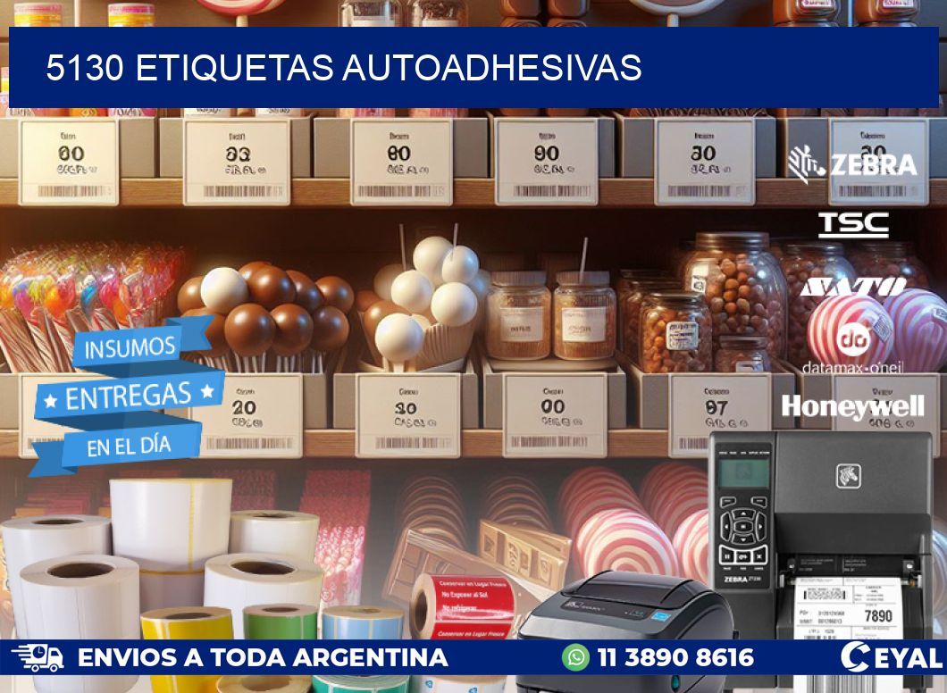 5130 ETIQUETAS AUTOADHESIVAS