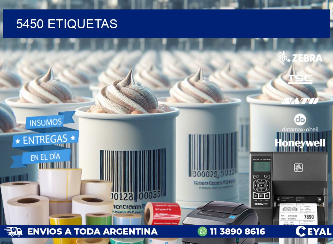 5450 ETIQUETAS