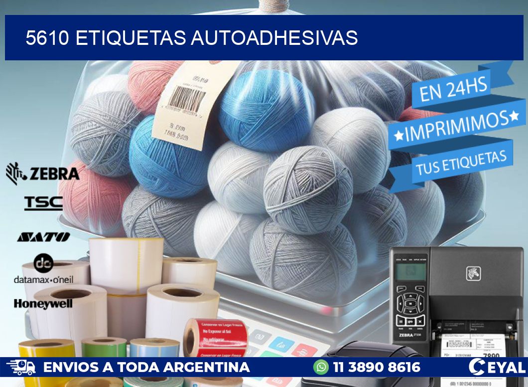 5610 ETIQUETAS AUTOADHESIVAS