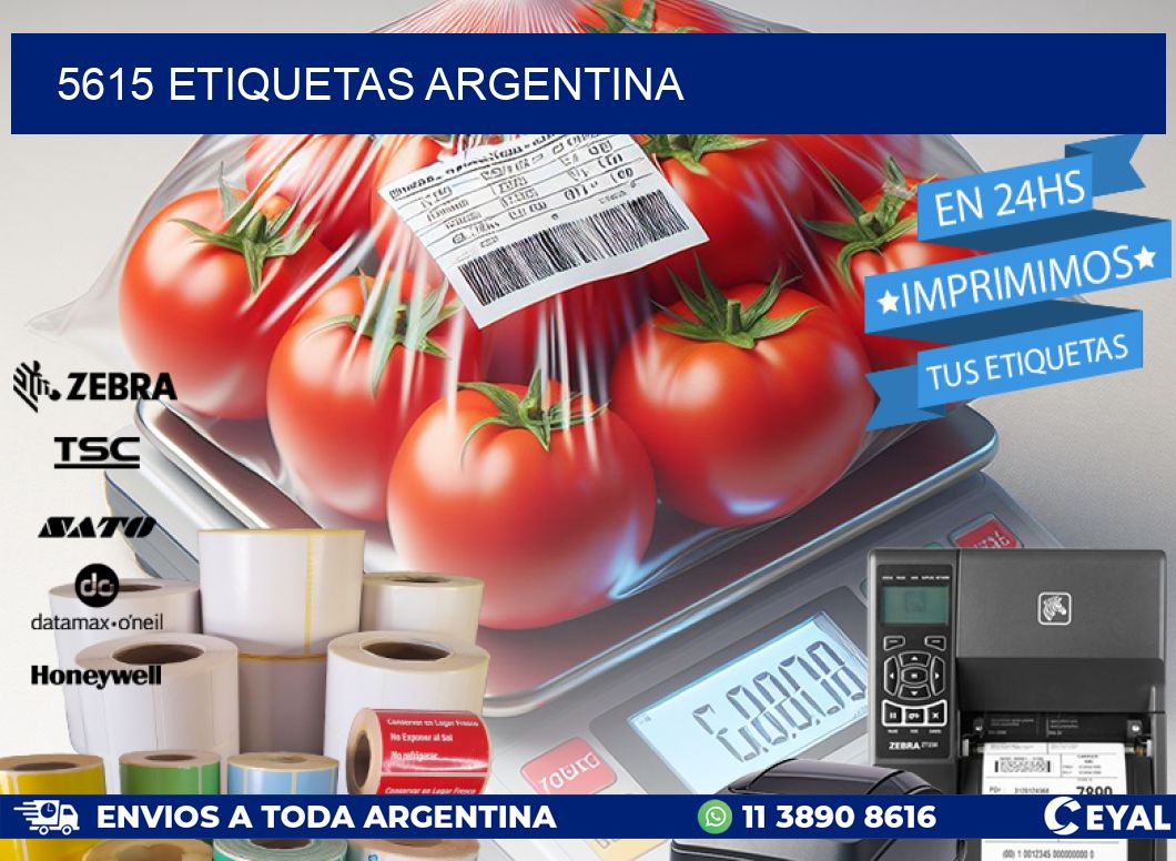 5615 ETIQUETAS ARGENTINA