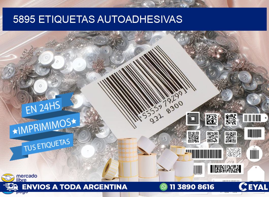 5895 ETIQUETAS AUTOADHESIVAS