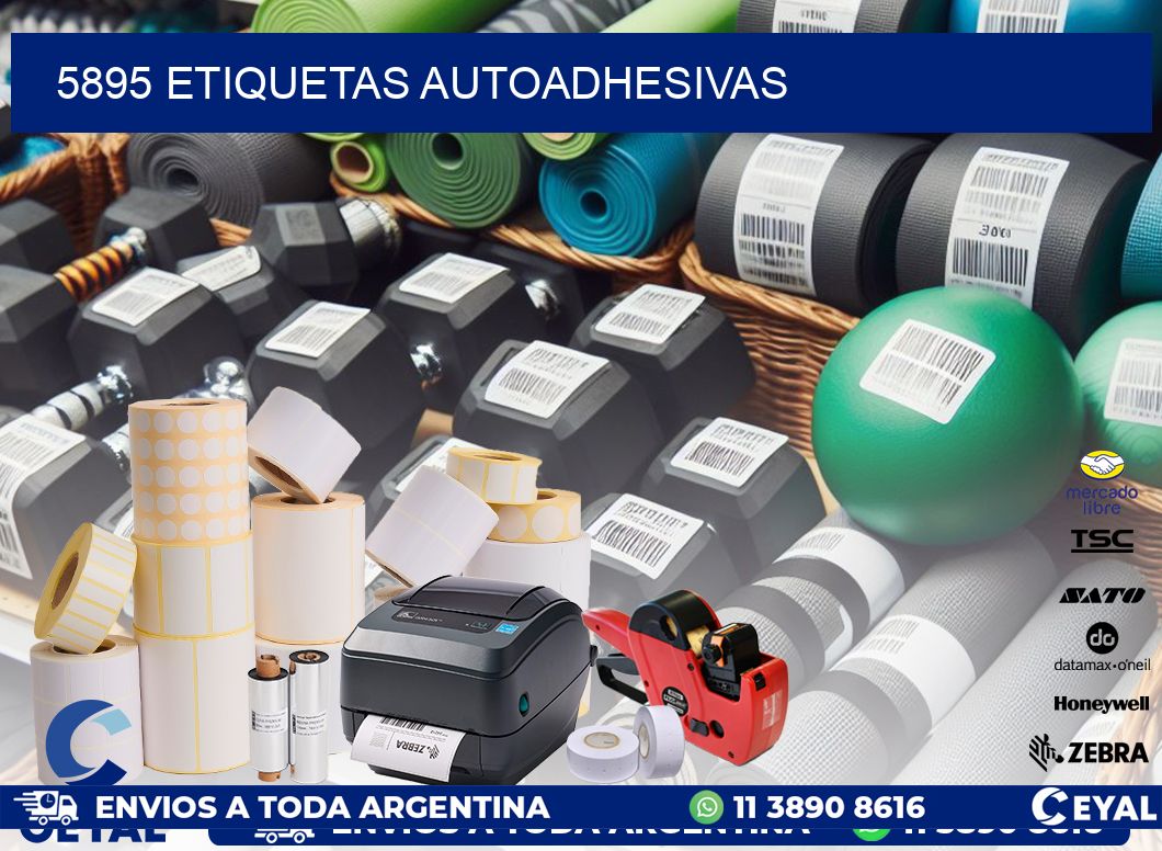 5895 ETIQUETAS AUTOADHESIVAS