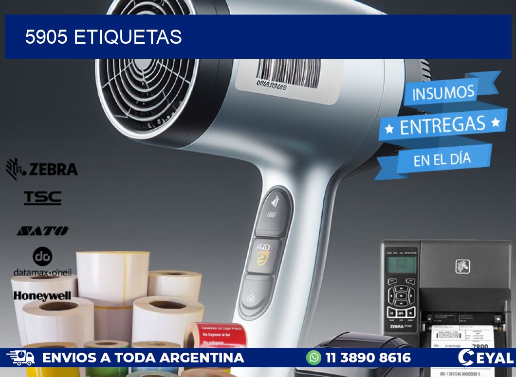 5905 ETIQUETAS