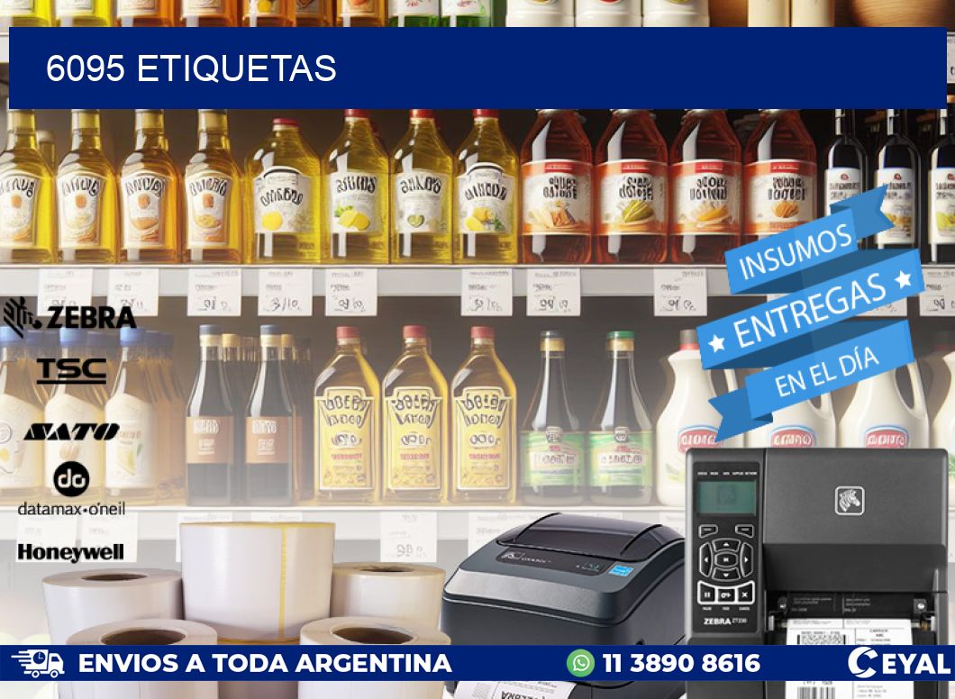 6095 ETIQUETAS