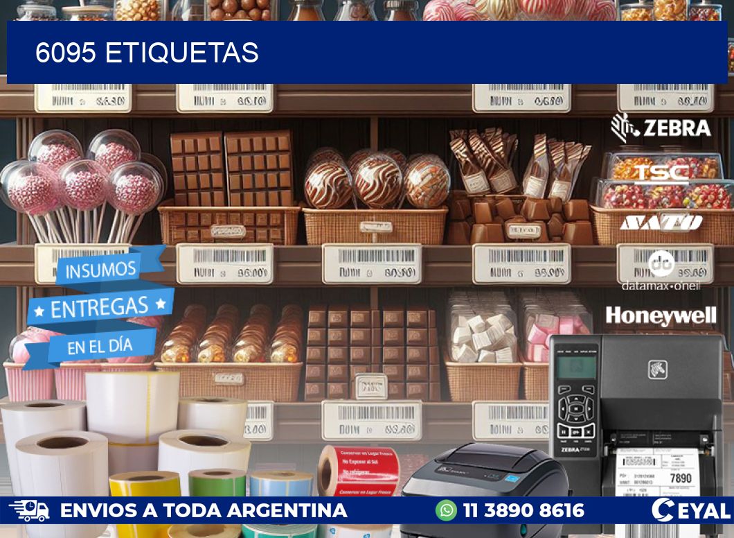 6095 ETIQUETAS