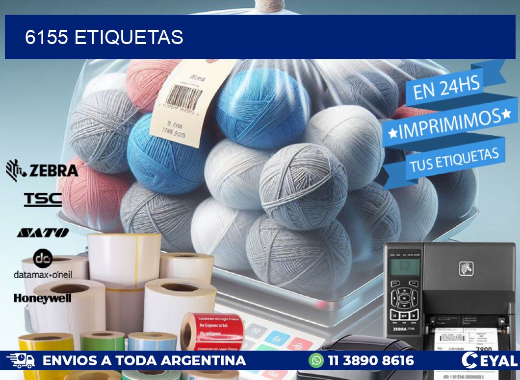 6155 ETIQUETAS