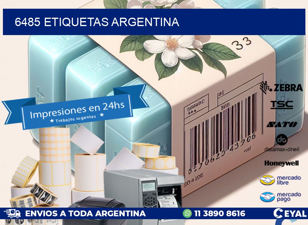 6485 ETIQUETAS ARGENTINA