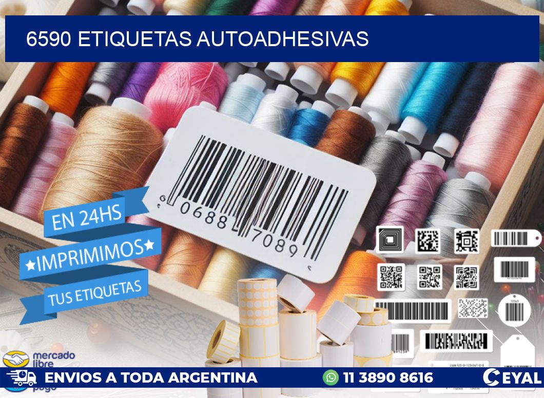 6590 ETIQUETAS AUTOADHESIVAS