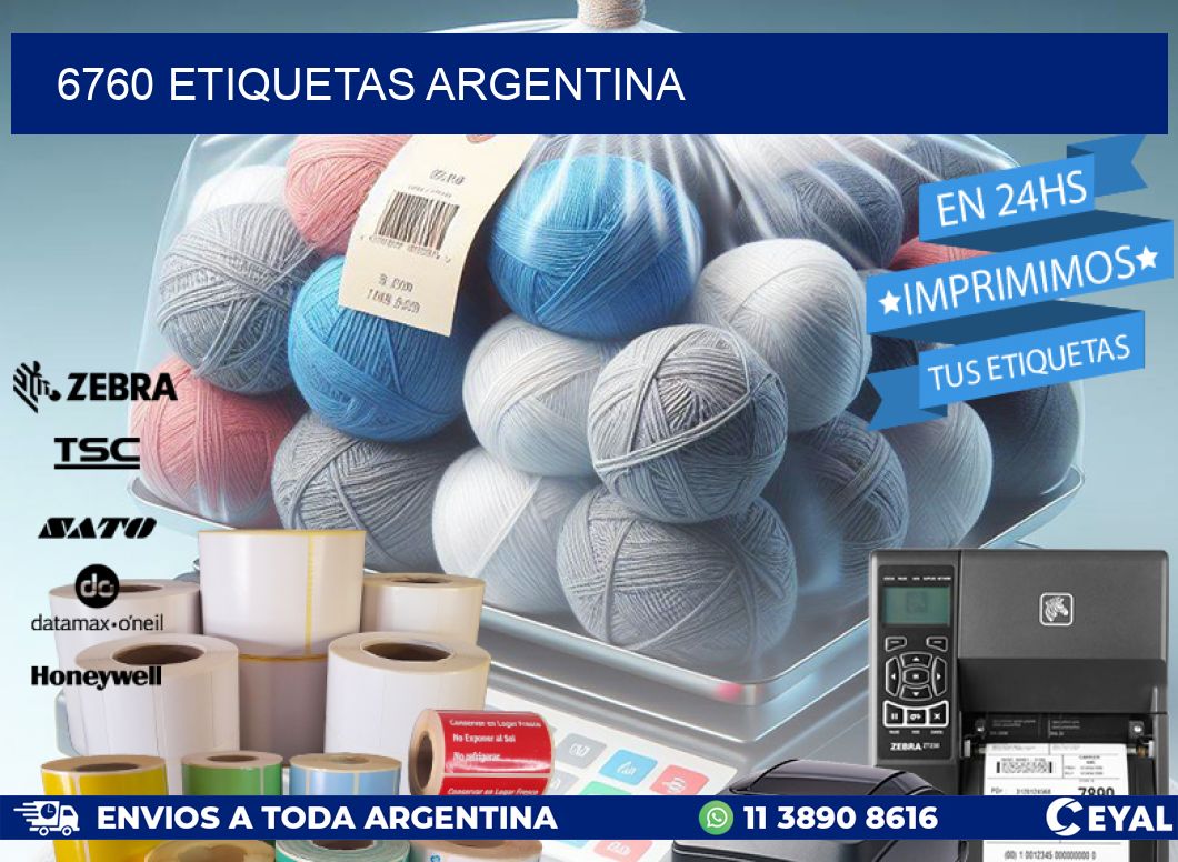 6760 ETIQUETAS ARGENTINA