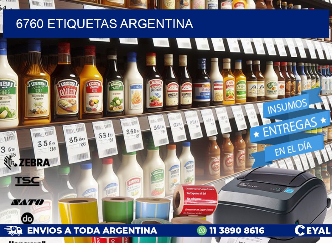 6760 ETIQUETAS ARGENTINA