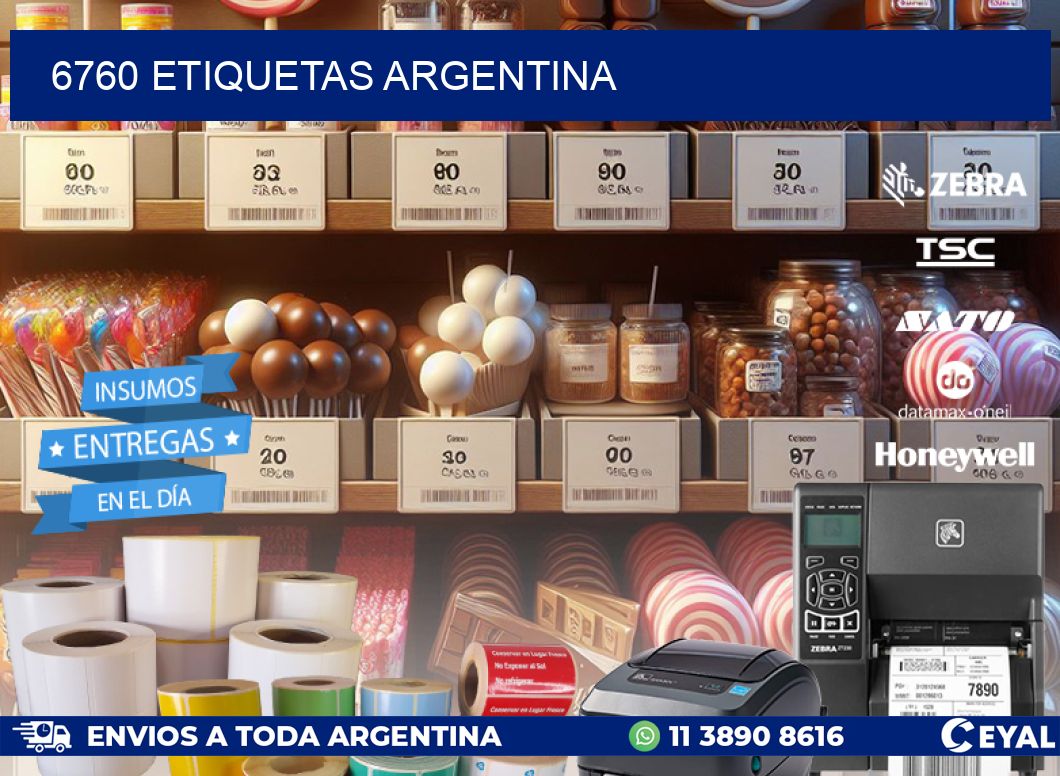 6760 ETIQUETAS ARGENTINA