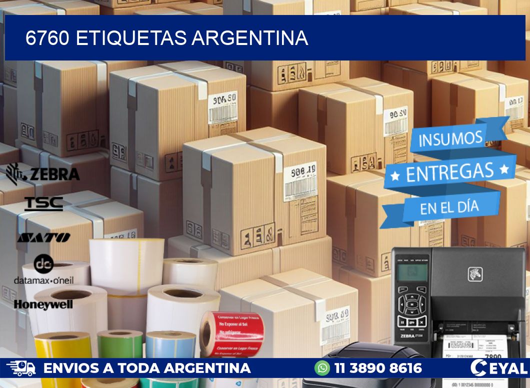 6760 ETIQUETAS ARGENTINA