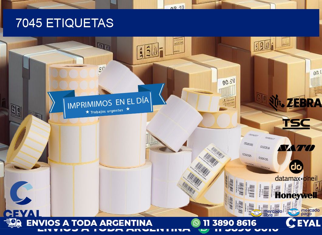 7045 ETIQUETAS