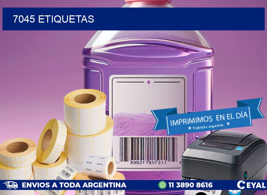 7045 ETIQUETAS