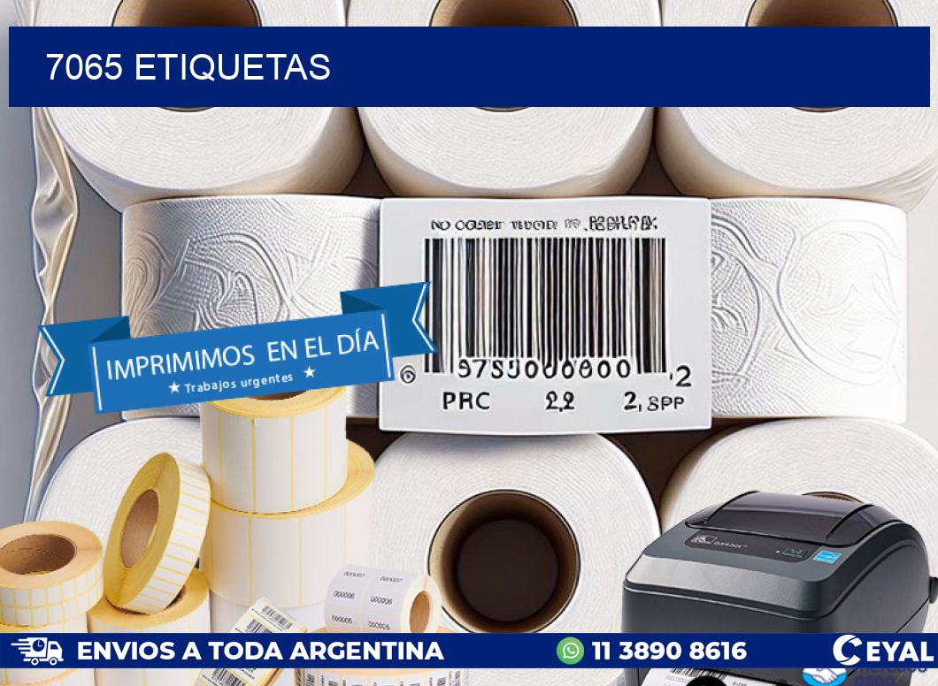 7065 ETIQUETAS