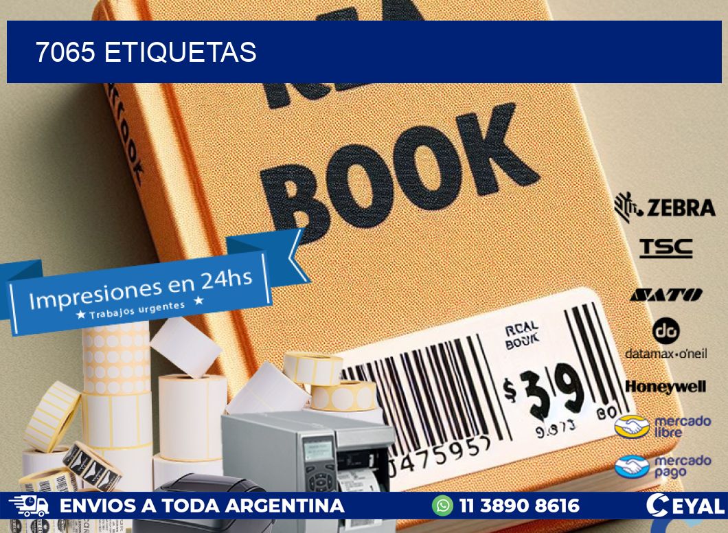 7065 ETIQUETAS