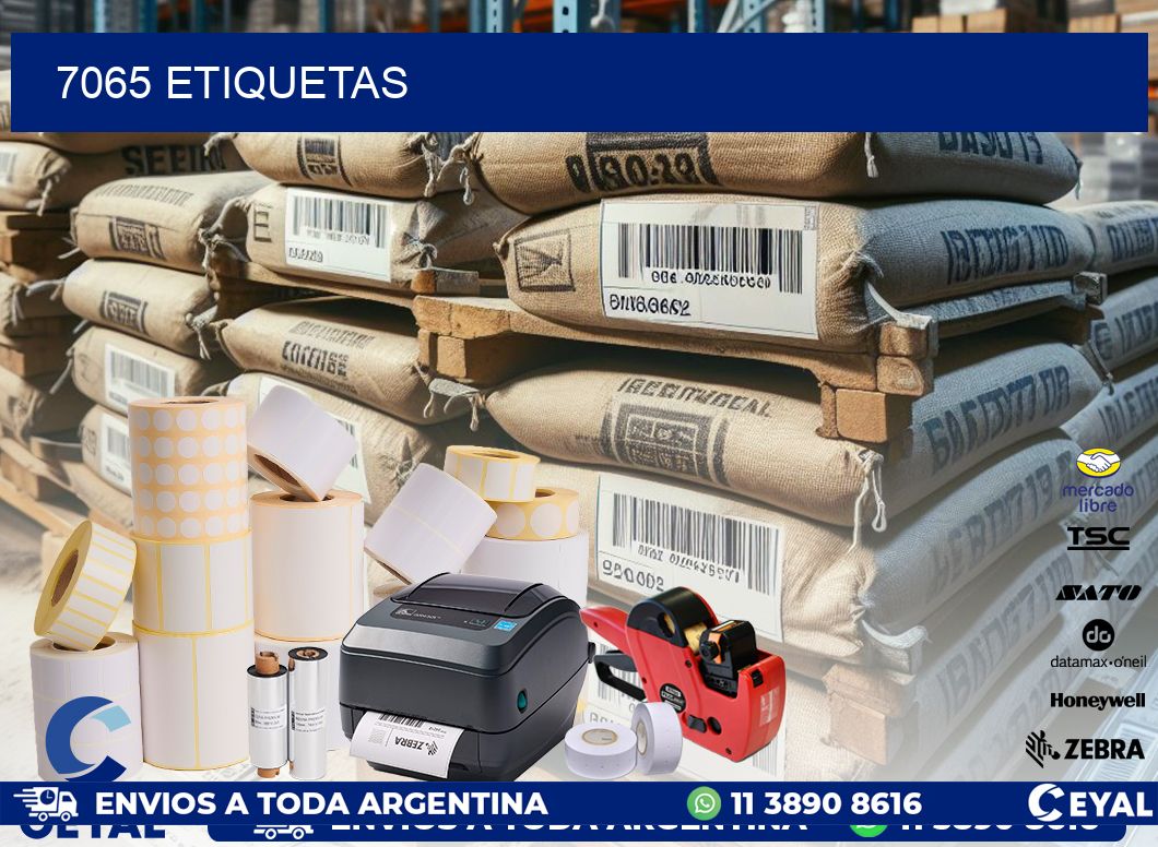7065 ETIQUETAS