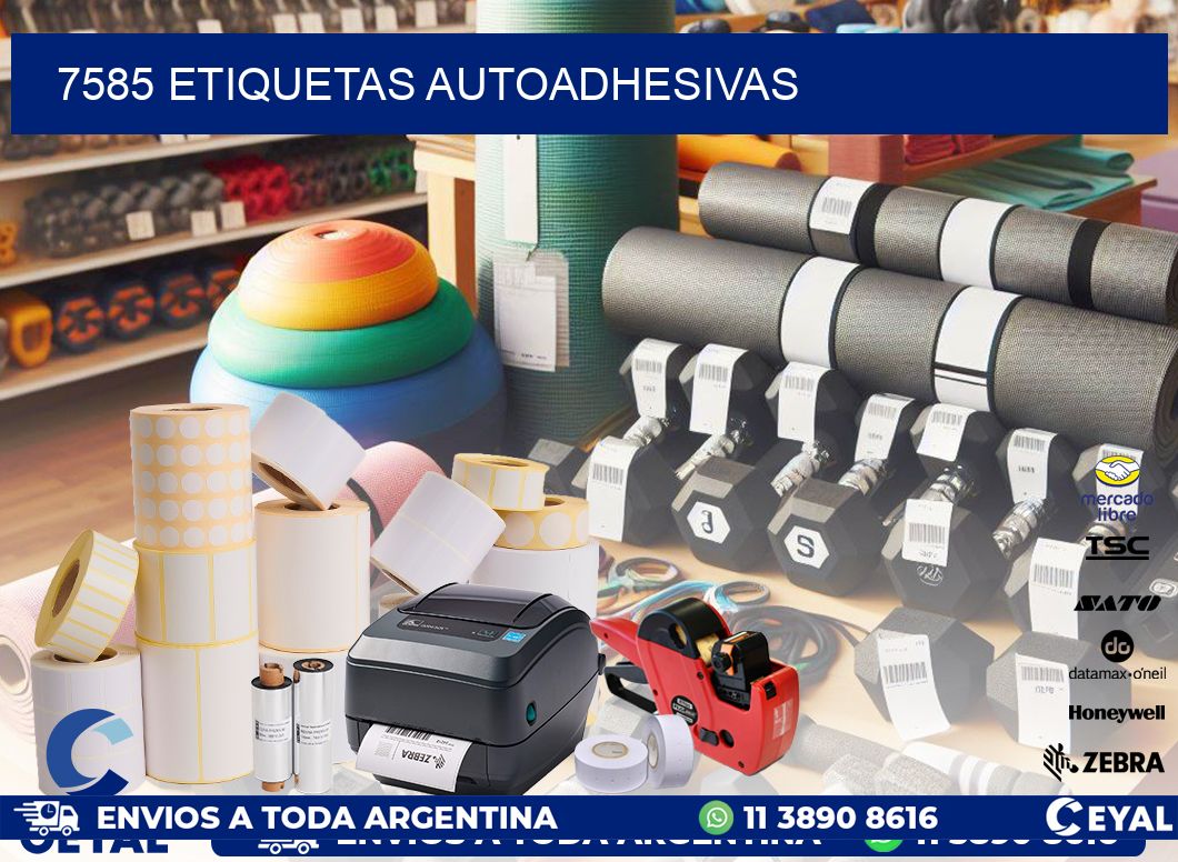 7585 ETIQUETAS AUTOADHESIVAS