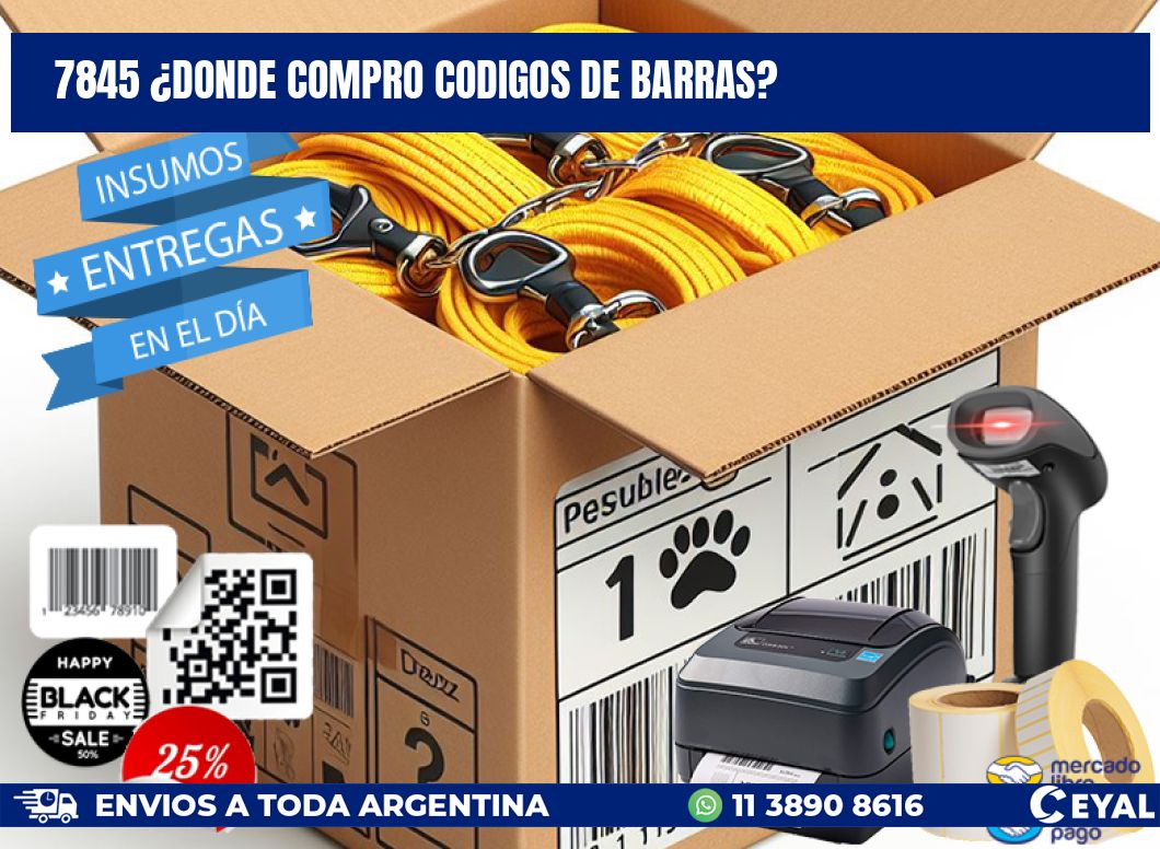 7845 ¿DONDE COMPRO CODIGOS DE BARRAS?