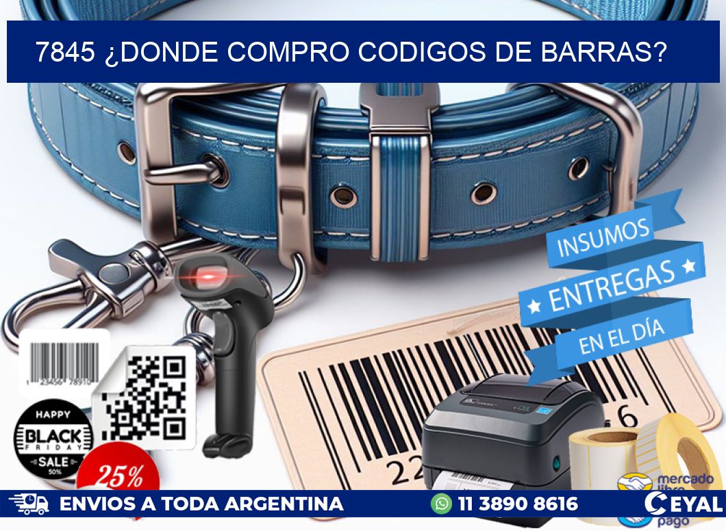 7845 ¿DONDE COMPRO CODIGOS DE BARRAS?